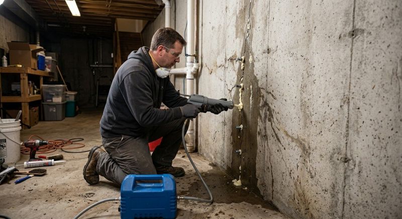 Basement Crack Repair in Bartow, FL