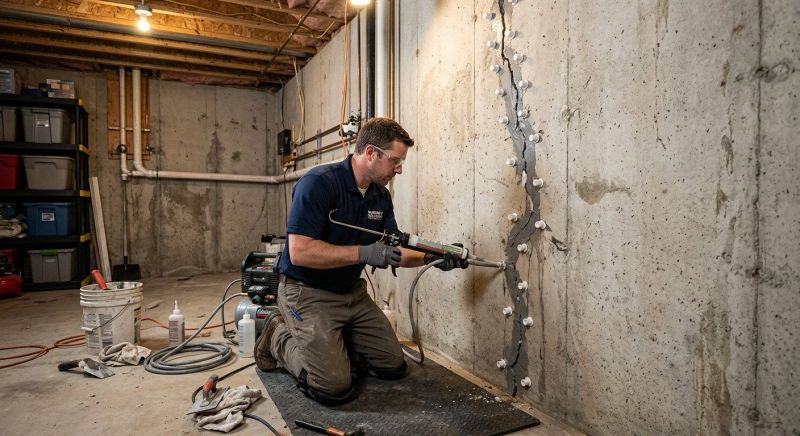 Basement Crack Repair in Bartow, FL