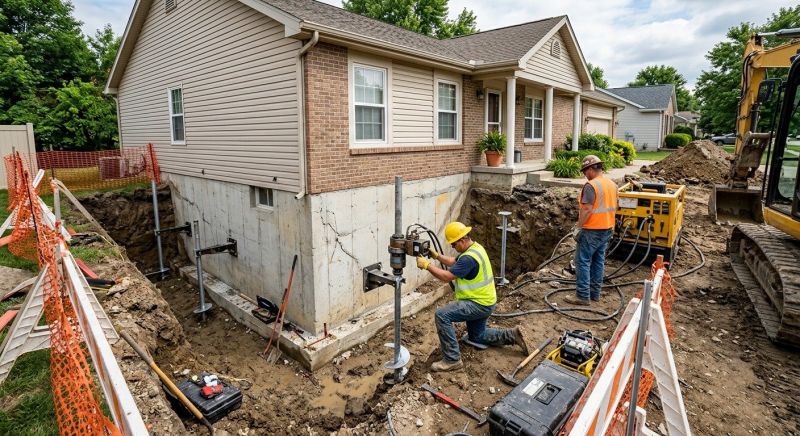 Building Foundation Repair in Kathleen, FL