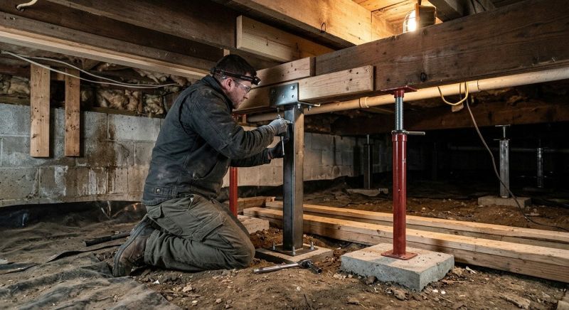 Crawlspace Structural Repair in Bartow, FL
