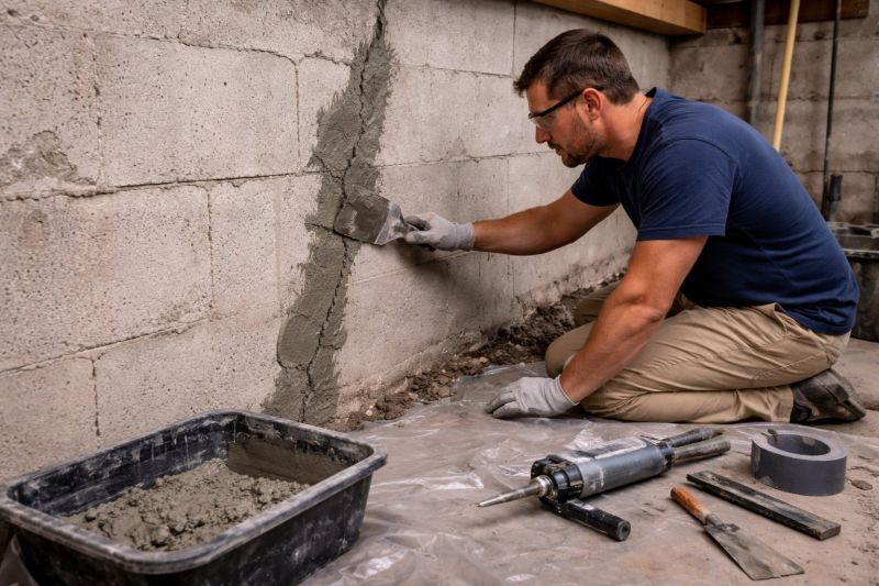 Foundation Crack Repair in Dundee, FL