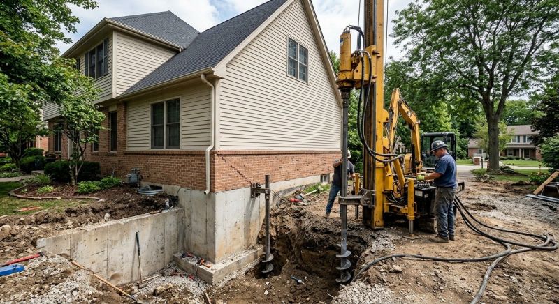 Helical Pile Installation in Bartow, FL