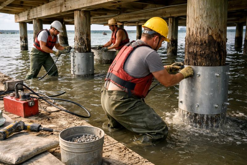 Piling Repair in Mulberry, FL