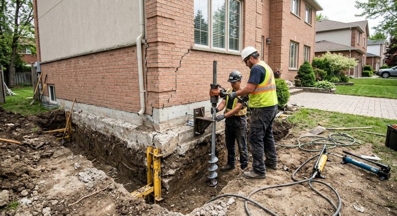 Sinking Foundation Repair in Kathleen, FL