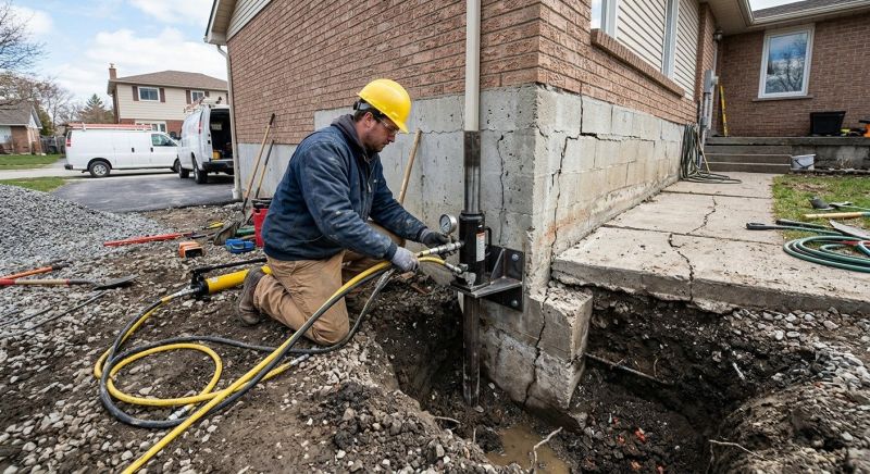Sinking Foundation Repair in Kathleen, FL